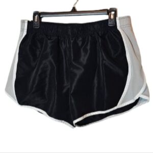 Athletic Works Black and Gray Women's Athletic Shorts Size Large 12-14